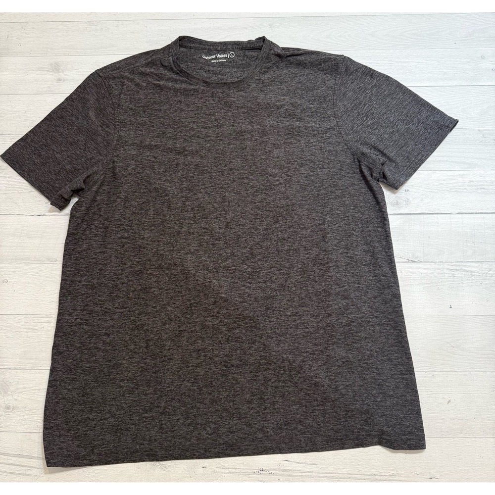 Outdoor Voices CloudKnit Shortsleeve charcoal grey‎ men's large